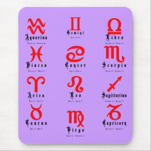 Horoscope Mouse Pad