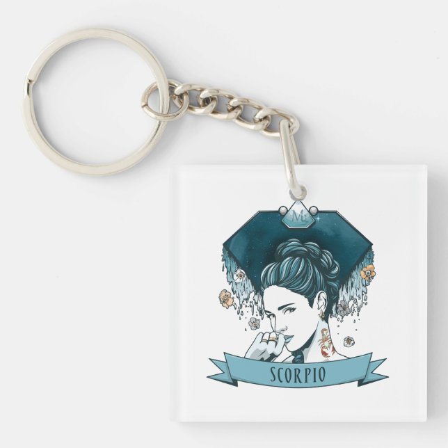 Horoscope - SCORPIO Keychain (Front)