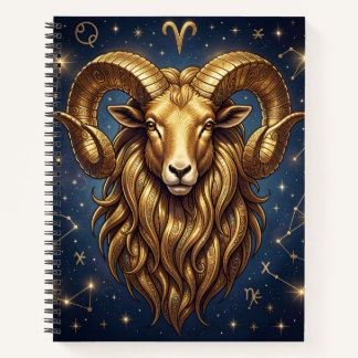 Horoscope Sign Aries | Astrology Traits & Dates Notebook