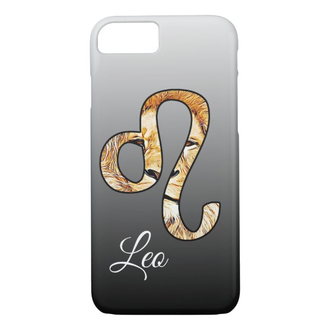 Horoscope Sign Leo Birthday Phone Case (Back)