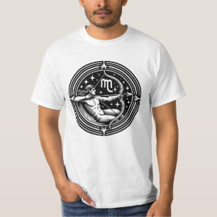 Horoscope Sign Sagittarius Archer Symbol T-Shirt