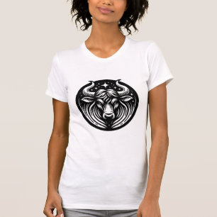 Horoscope Sign Taurus Bull Symbol  T-Shirt