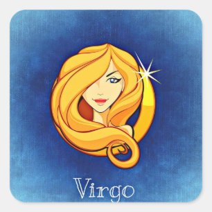 Horoscope Sign Virgo Sticker