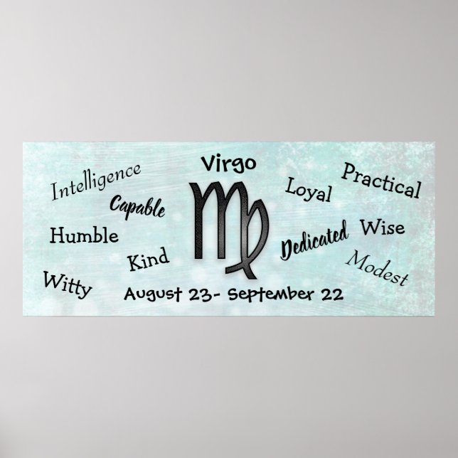 Horoscope Virgo Poster (Front)