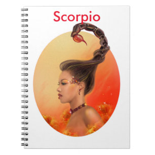 Horoscope Zodiac - Fantasy Scorpio Notebook