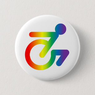 Horray for Queer Folks in Chairs! 2 Inch Round Button