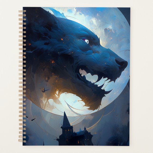 Horreur de l'Imaginaire noir du loup-garou (Devant)