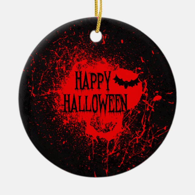 Horreur d'Halloween Spooktaculaire | Ornement (Devant)