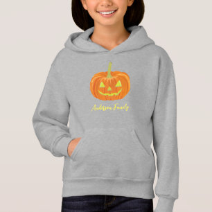 Horreur Halloween Citrouille Nom de famille