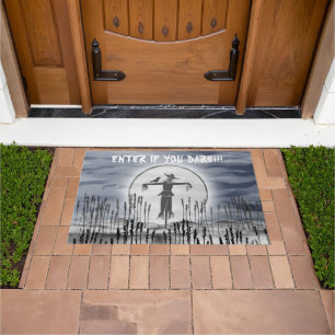 Horreur Scarecrow Entrez si vous osez! ! ! Tapis