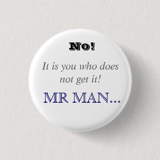 Horrible Histories Mr Man 1 Inch Round Button