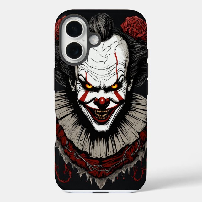 "Horrible Joker iPhone Case – Terrifying Clown Sty (Back)