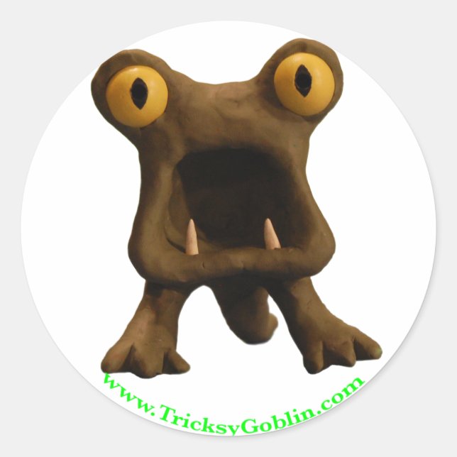 Horrible Monster Sticker (Front)