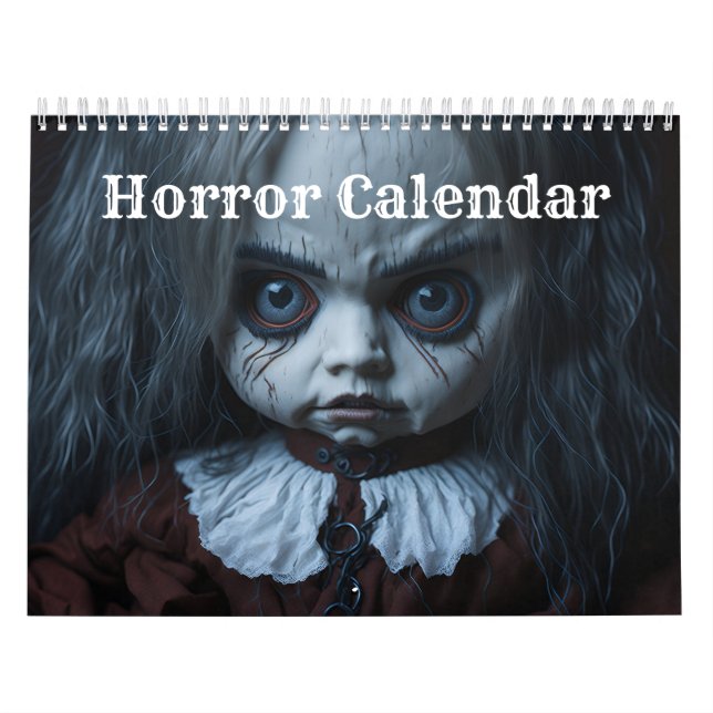 Horror 2026 calendar (Cover)
