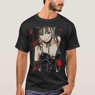 Horror Anime Manga Japan Japanese Kawaii Goth Cree T-Shirt