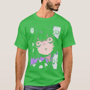 Horror Anime Manga Neko Japan Japanese Creepy Kawa T-Shirt