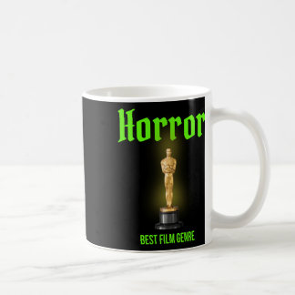 Horror “best Film Genre” Sticker  Coffee Mug