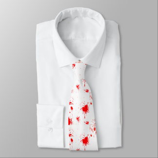 Horror Blood Splattered Neck Tie