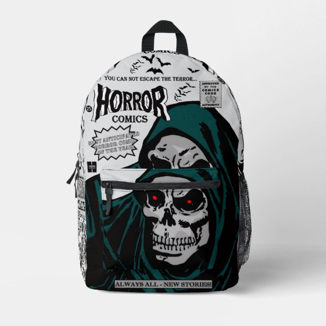 HORROR Comics Backpack (Front)