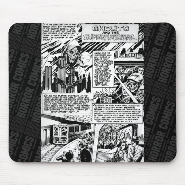 HORROR Comics Mousepad (Front)