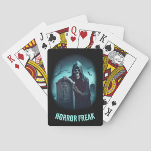 Horror Freak Reaper Playing Cards