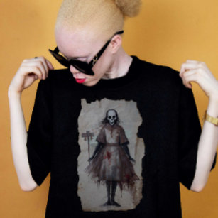 Horror Gift Zombie Goth Gothic Vodoo Puppe T-Shirt