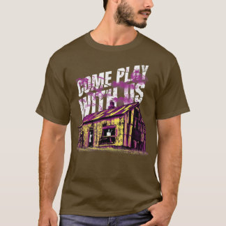 Horror Haunted House Halloween T-Shirt