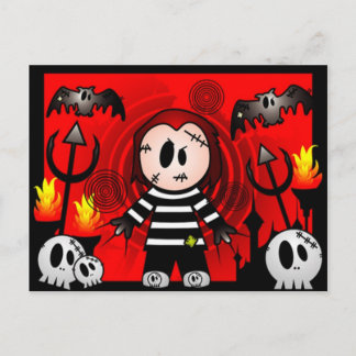 Horror Monster 5 Postcard