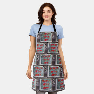 Horror Movie Addict Apron