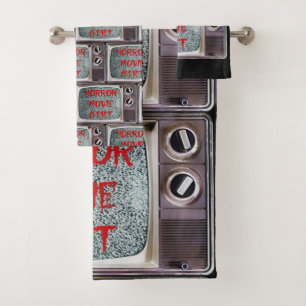 Horror Movie Addict Bath Towel Set