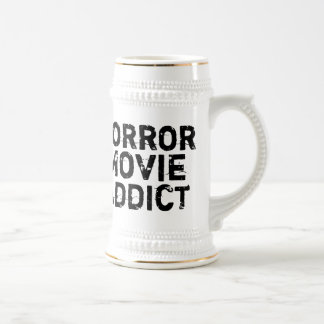 Horror Movie Addict Beer Stein