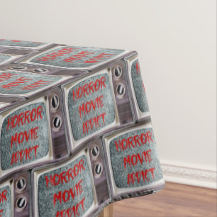 Horror Movie Addict Tablecloth