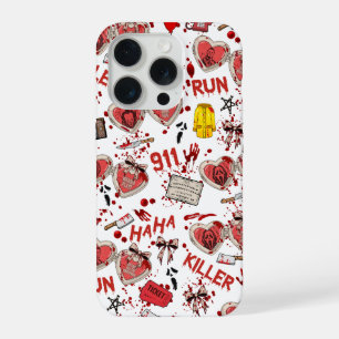 Horror Movie Blood Splatter Phone Case
