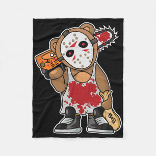 Horror Movie Monster Lazy Halloween Costume Funny Fleece Blanket