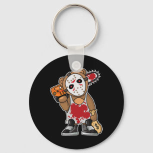 Horror Movie Monster Lazy Halloween Costume Funny Keychain
