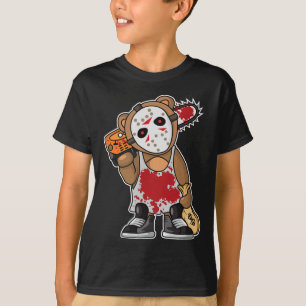 Horror Movie Monster Lazy Halloween Costume Funny T-Shirt