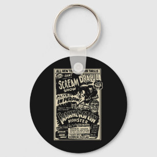 Horror Movie Monster Mummy Dracula Werewolf Franke Keychain