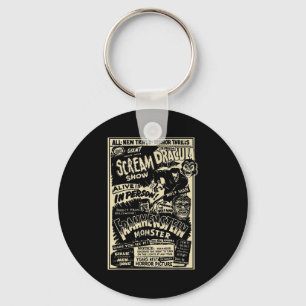Horror Movie Monster Mummy Dracula Werewolf Franke Keychain