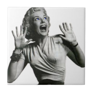 Horror Movie Screamer Tile