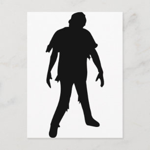 Horror Movie Zombie Dead Death Postcard