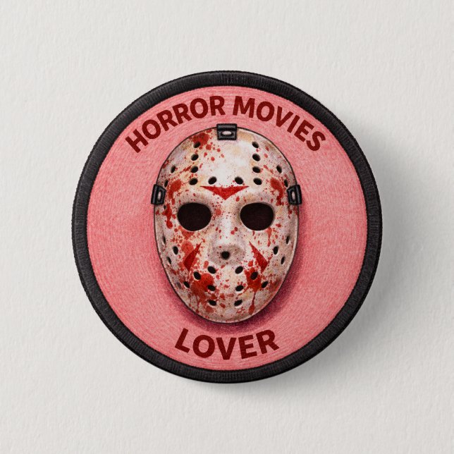Horror Movies 2 Inch Round Button (Front)