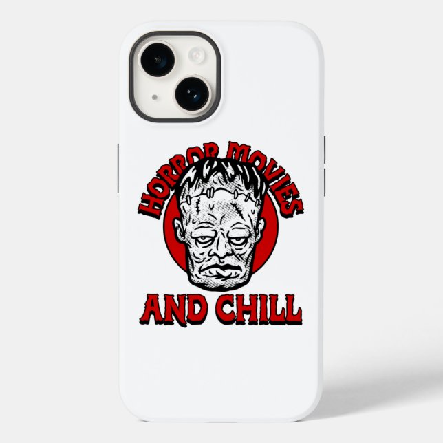 Horror Movies And Chill Case-Mate iPhone Case (Back)