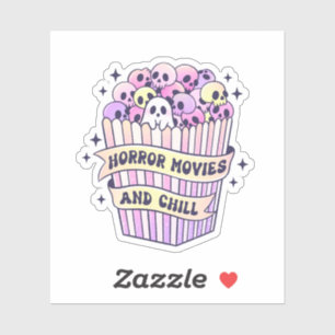 Horror Movies And Chill Cute Halloween