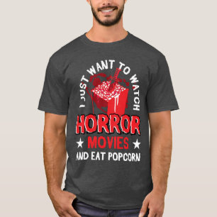 Horror Movies Halloween Watch Horror Movie vintage T-Shirt