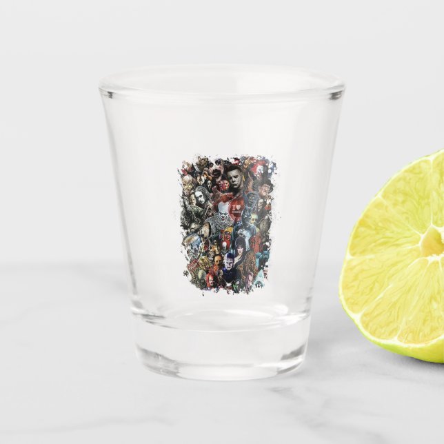Horror Movies  Shot Glass (Front)