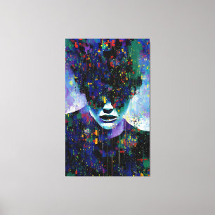 Horror of It All - Ken Gauge Surreal Art Canvas Print