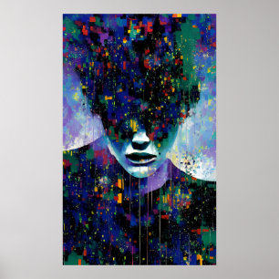 Horror of It All - Ken Gauge Surreal Art Poster