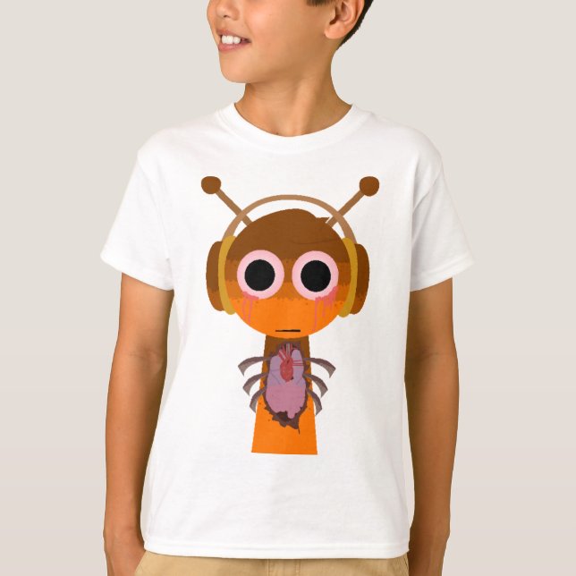 Horror Oren from Sprunki Retake T-Shirt (Front)