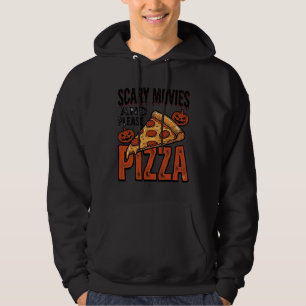 Horror Pizza Shirt for Scary Movie Night Fans_1