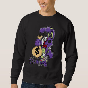 Horror Rabbit Changes Everything Canyon Purple 4s Sweatshirt